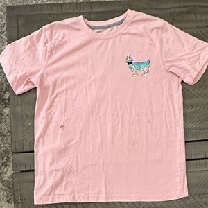 Goat USA Pink Kids Tee Cotton